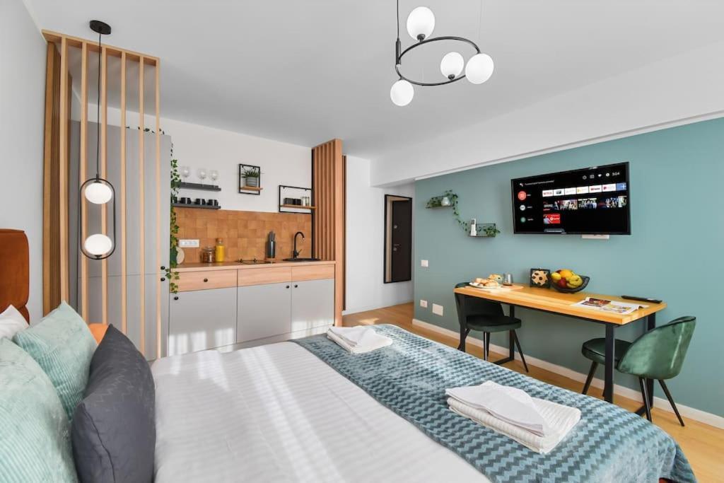 Mysa Modern Studio * Near Cismigiu Park * Netflix Bucureşti Exterior foto
